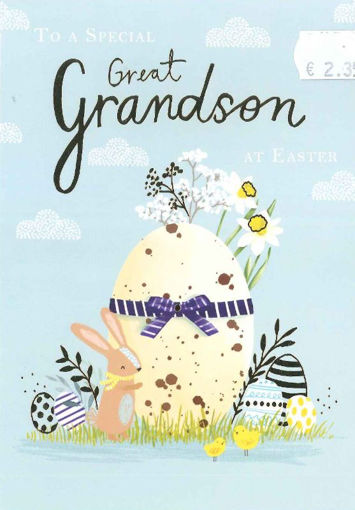 Picture of GREAT GRANDSON EASTER CARD